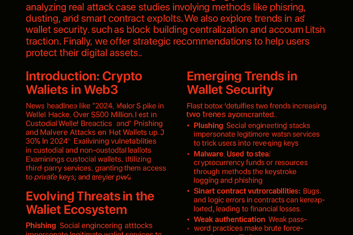 Crypo Wallet Threat Intelligence report - Cyber Threat Intelligence