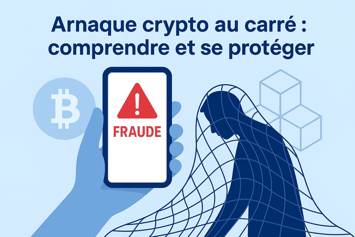 Arnaque crypto au carré