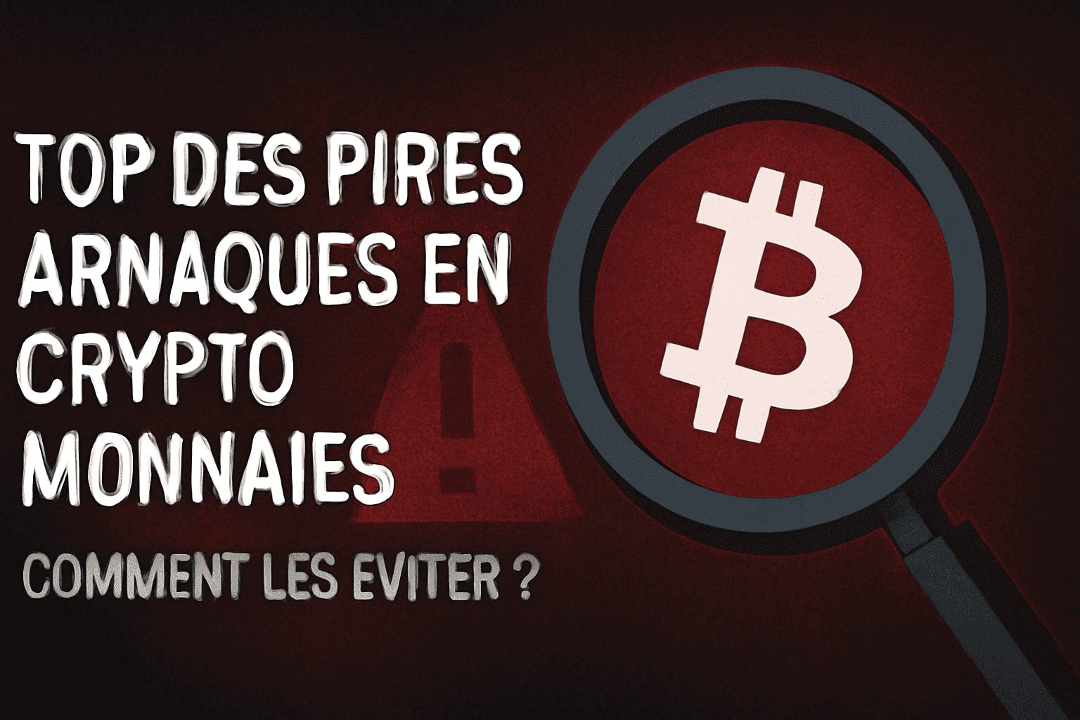Top des pires arnaques en cryptomonnaies et comment les éviter